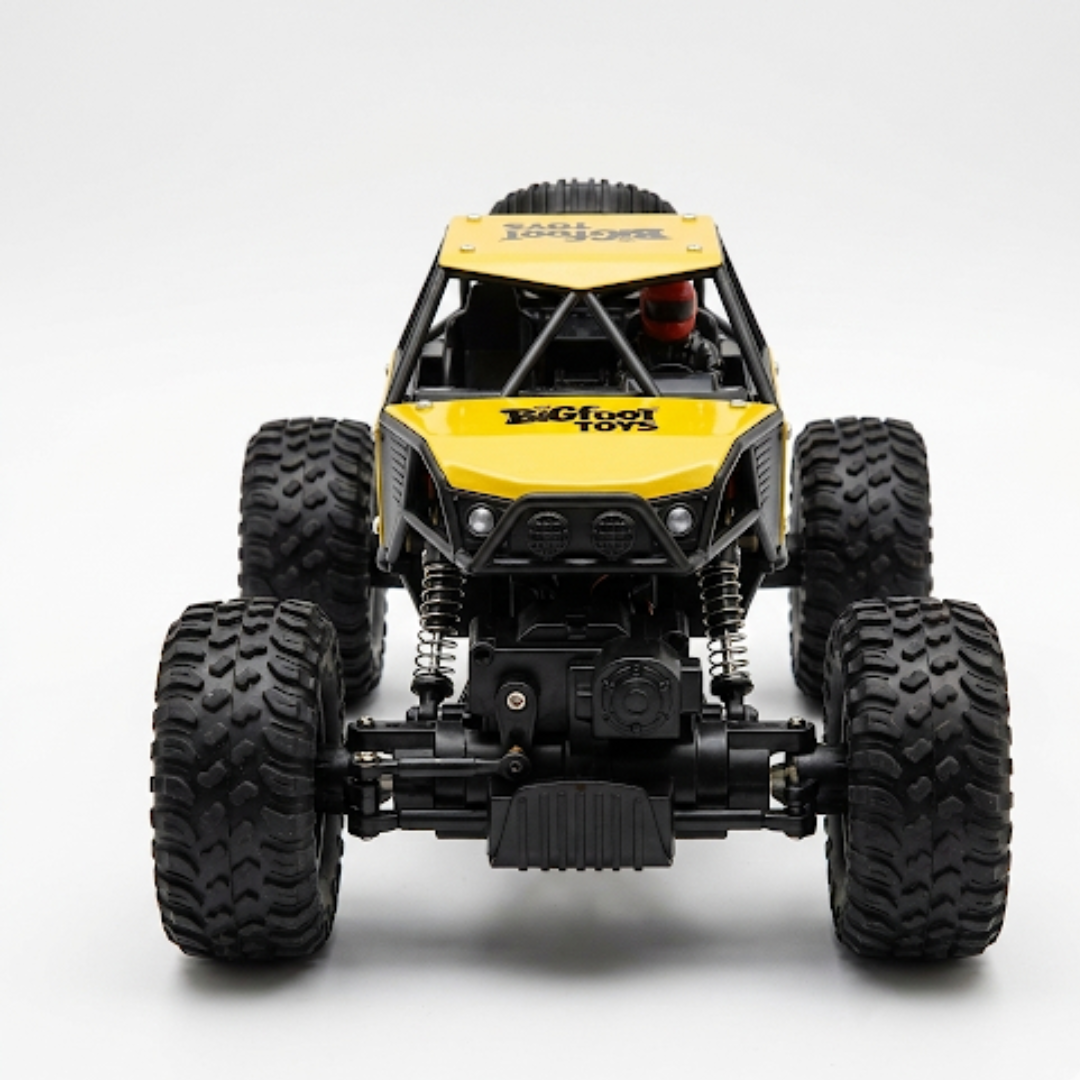 Big Size 4x4 Rock Crawler RC Car with Mist Spray & LED Lights (1:12 Scale)