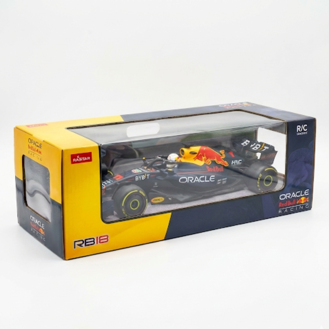 Rastar Red Bull Racing RB18 1:12 Official Licensed F1 RC Car with Steering‑Wheel Remote