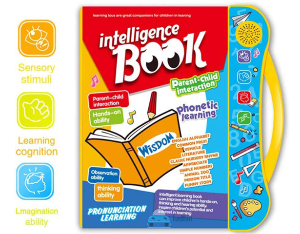 Intelligence Sound Learning Book for Kids – Interactive Talking Educational Book