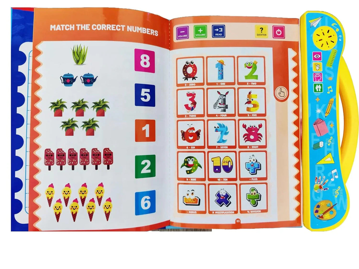 Intelligence Sound Learning Book for Kids – Interactive Talking Educational Book