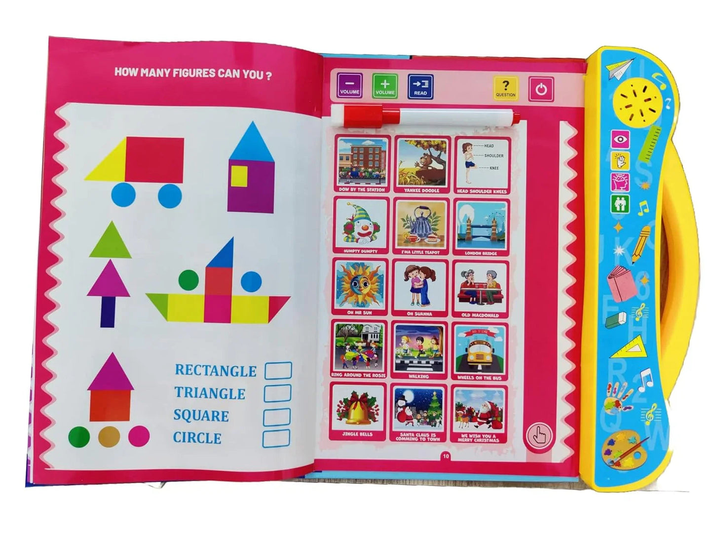Intelligence Sound Learning Book for Kids – Interactive Talking Educational Book