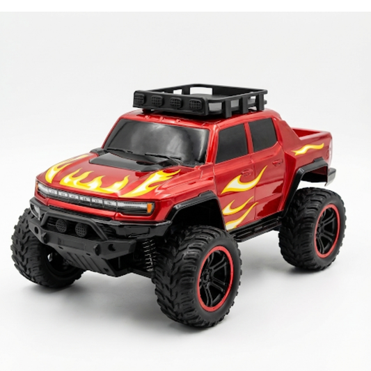 1:12 Scale 4WD RC Monster Truck Buggy with Realistic Sound & Rechargeable Battery
