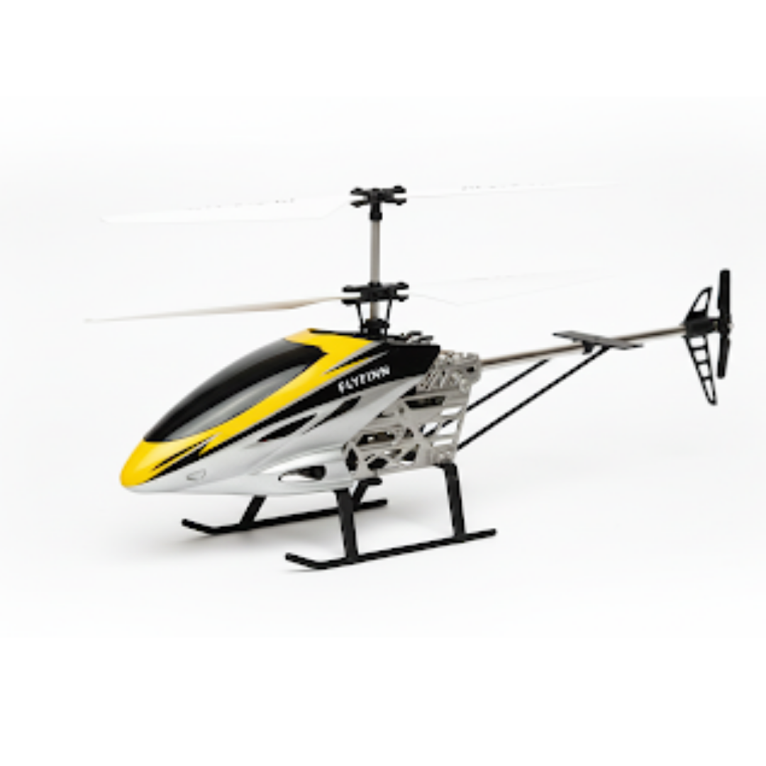 Skyhawk W909‑6 RC Helicopter with Lights, Sound & Rechargeable Battery (25" Wingspan)