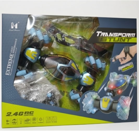 4WD Gesture Sensing Stunt RC Car 1:16 with 360° Flips, Double‑Sided & Rechargeable Battery